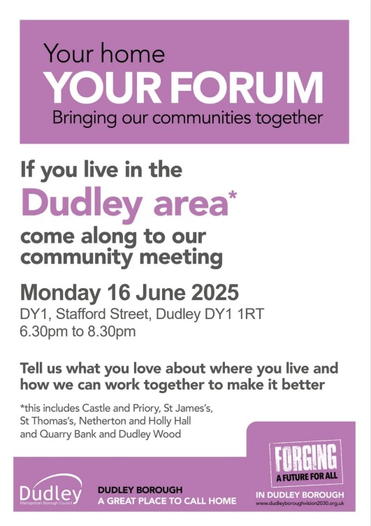Your Home, Your Forum - Dudley Area
